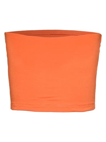 Top w kolorze pomarańczowym
