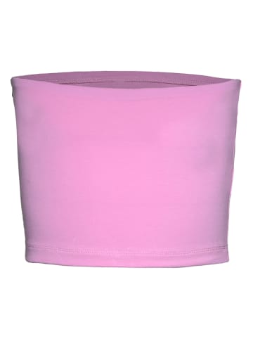 Top w kolorze różowym