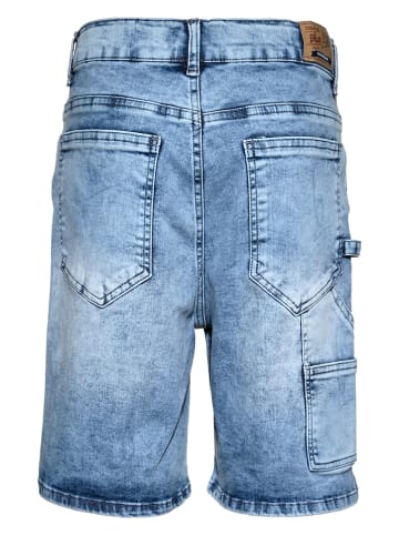 Jeans-Cargoshorts - Relaxed fit - in Blau