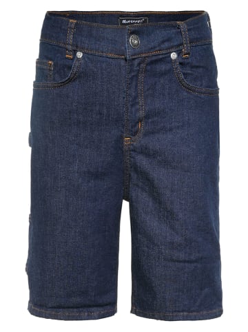 Jeans-Cargoshorts - Relaxed fit - in Dunkelblau
