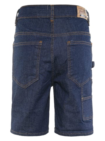 Jeans-Cargoshorts - Relaxed fit - in Dunkelblau