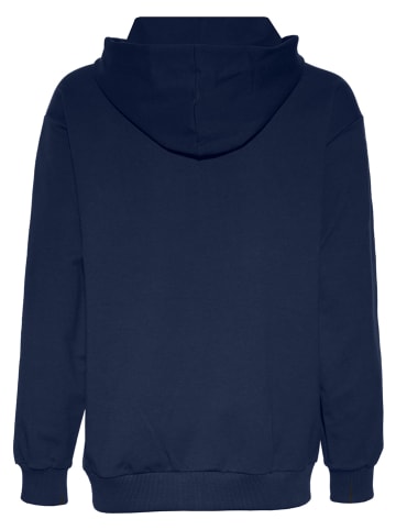 Sweatjacke in Dunkelblau