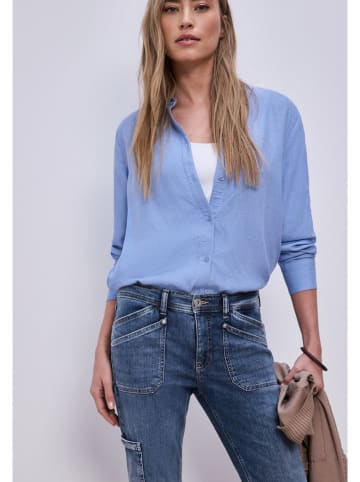Dżinsy - Slim fit - w kolorze niebieskim