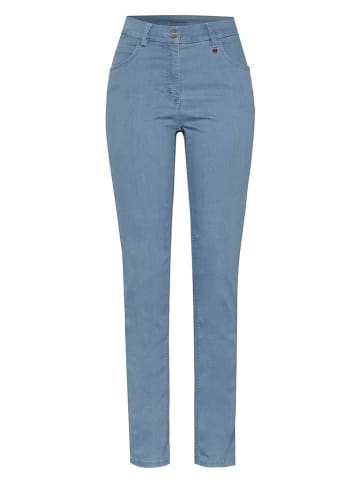 Dżinsy - Slim fit - w kolorze niebieskim
