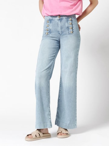 Dżinsy - Bootcut fit - w kolorze błękitnym