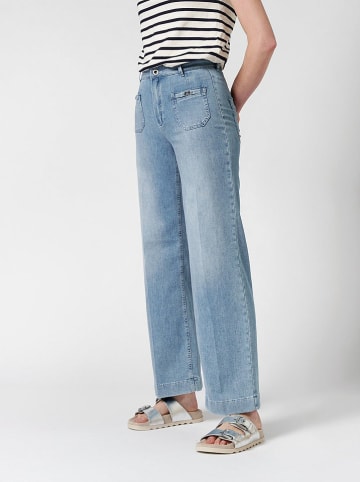 Spijkerbroek - wide Leg fit - lichtblauw
