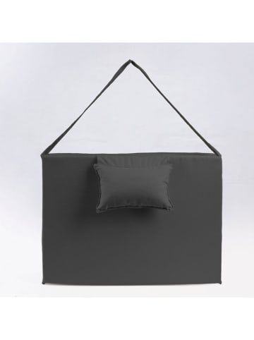 Materac podłogowy w kolorze antracytowym - 180 x 55 x 5 cm