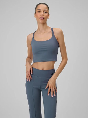 Yogatop in Blau