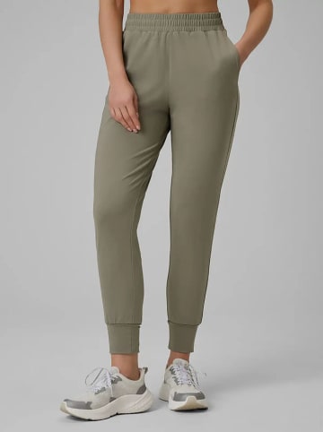 Spodnie dresowe w kolorze khaki