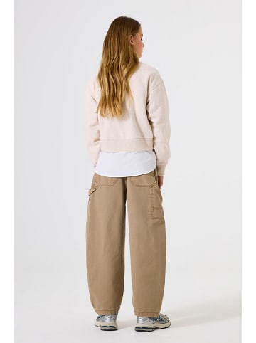 Sweatshirt in Beige