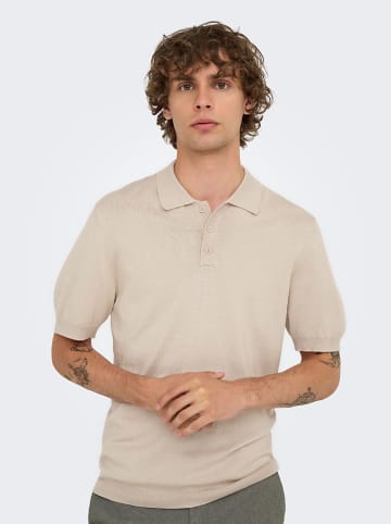 Poloshirt "Onswyler" beige