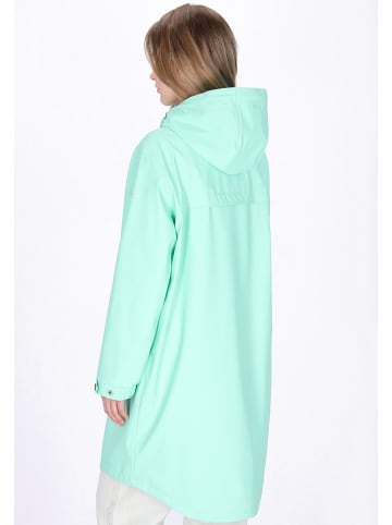 Regenmantel mintgroen