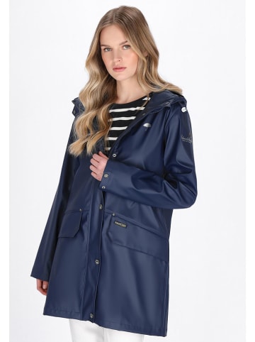 Regenmantel donkerblauw