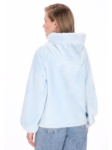 Fleece vest lichtblauw