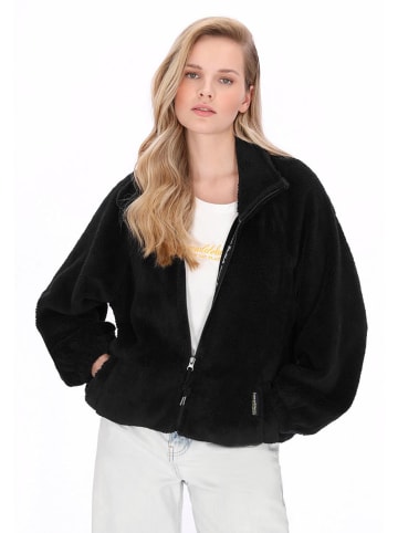 Fleece vest zwart