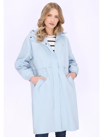 Parka w kolorze błękitnym