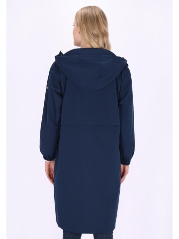 Parka w kolorze granatowym