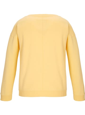 Sweatshirt in Gelb