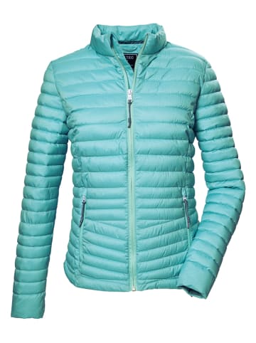 Steppjacke "KOS 58" in Türkis
