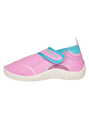Badeschuhe in Rosa/ Hellblau