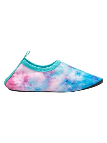 Barfuß-Schuhe "Batik" in Blau/ Rosa