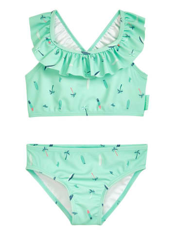 Bikini "Surfbrett Palme" in Mint