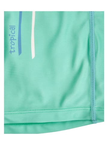 Badeshirt "Palmen" in Mint