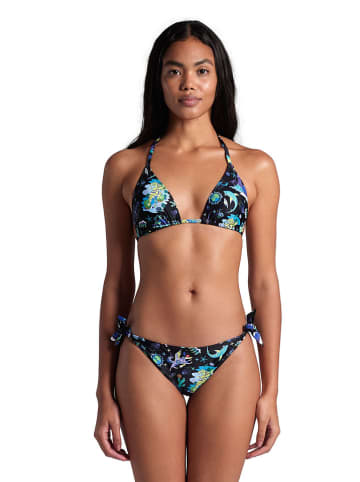 Bikini w kolorze czarno-turkusowym