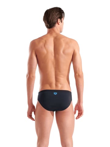 Badehose in Schwarz/ Türkis