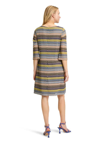 Kleid in Hellblau/ Gelb