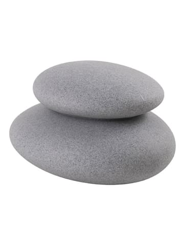 LED-Dekoleuchte "Shining Stone" in Grau - (B)39 x (H)22 cm