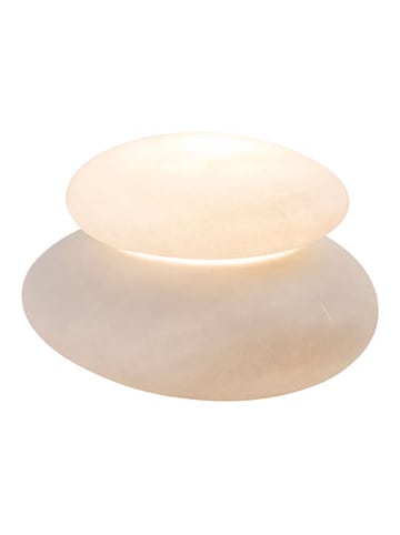 LED-Dekoleuchte "Shining Stone" in Grau - (B)39 x (H)22 cm