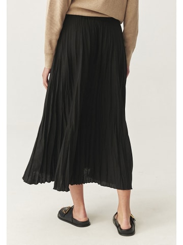 Plisseerock "Vernona" in Schwarz
