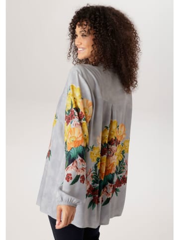 Bluse in Grau