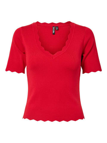 Blouse "Pcjuline" rood