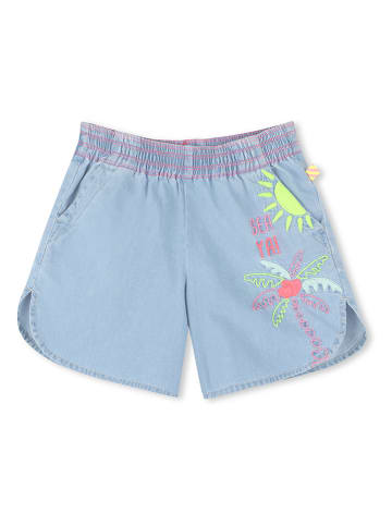 Short lichtblauw