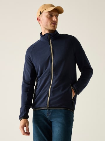 Fleece vest "Malton" donkerblauw