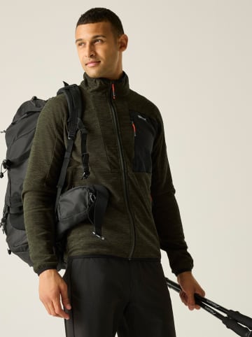 Kurtka polarowa "Scaris" w kolorze khaki