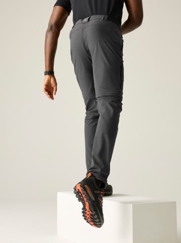 Zipp-Off-Funktionshose "Travel Light" in Anthrazit