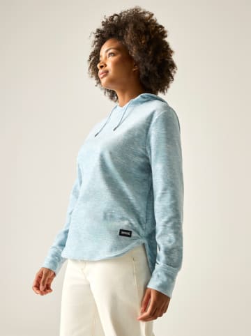 Hoodie "Mayse" in Hellblau