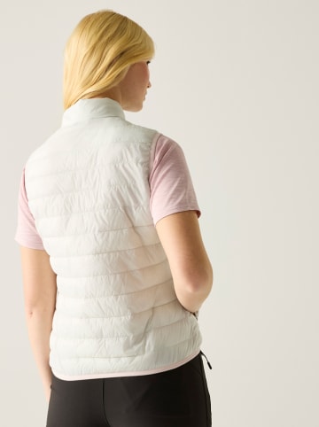 Doorgestikte bodywarmer "Hillpack II" wit
