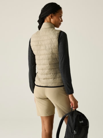 Doorgestikte bodywarmer "Hillpack II" beige