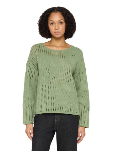 Sweter w kolorze zielonym