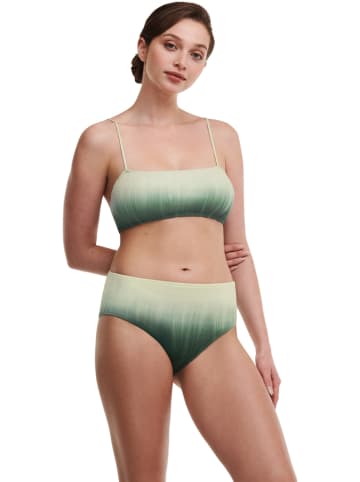 Figi bikini w kolorze zielonym