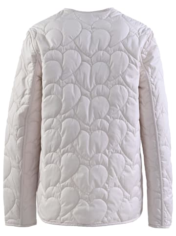 Steppjacke in Creme