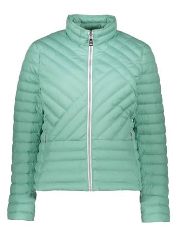 Steppjacke in Türkis