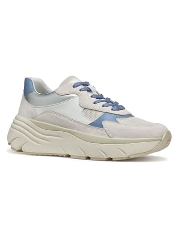Sneakers "Diamanta" in Beige/ Blau