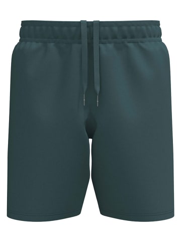 Szorty sportowe "Woven" w kolorze morskim