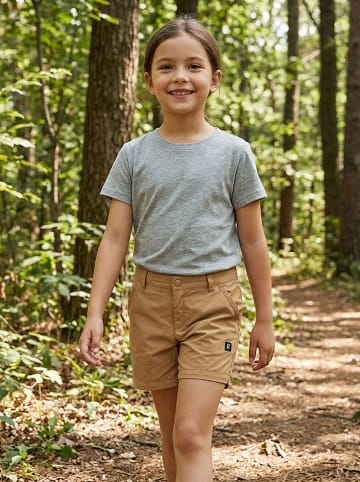 Functioneel short "Valoisin" lichtbruin
