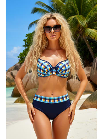 Bikini w kolorze granatowym